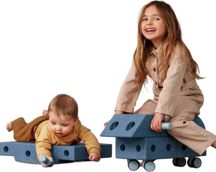 Produktbild Modu Explorer-Set - Bauset Balance-Spielzeug, Rutscher, Wippe