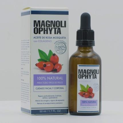 Actual product image Magnoliophyta Rosehip Oil With Collagen 50ml (Body oil, 50 ml)