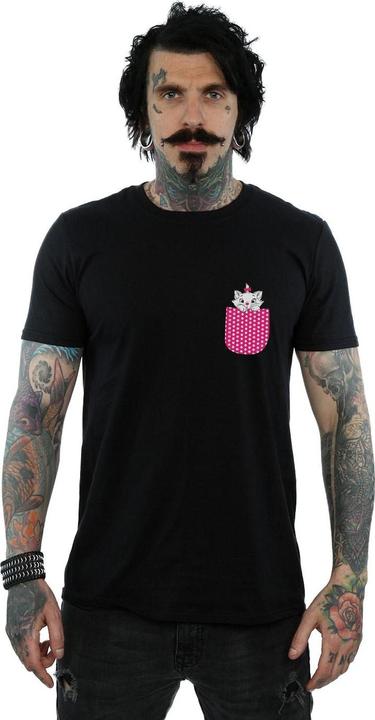 Actual product image Disney Mens Aristocats Marie Chest T-Shirt (S)