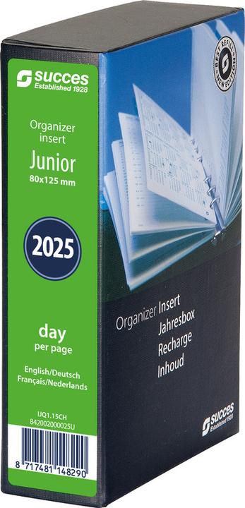 Succes Junior Jahresinhalt komplett Januar - Dezember (8 x 12.5 cm, Deutsch, Englisch, Italienisch, Französisch)