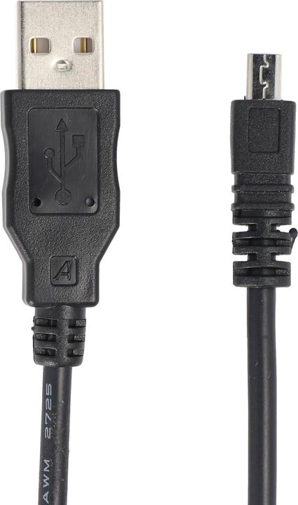 Immagine prodotto AccuCell Cavo USB adatto a Casio, Nikon, Panasonic Lumix K1HA08CD0019 (Caricatore)