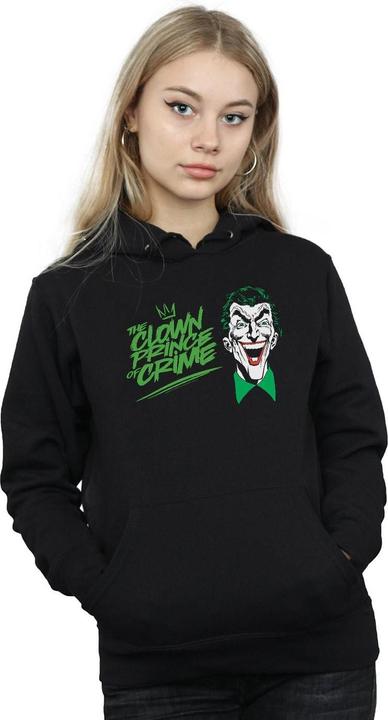 Actual product image Womens/Ladies Batman Joker The Clown Prince Of Crime Hoodie (M)