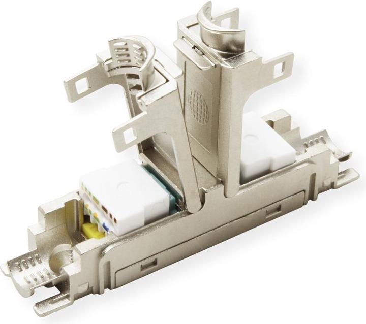Produktbild ZVK EasyLan fixLink Extender Kat.6A (Class EA) ISO/IEC, geschirmt (Netzwerk Kupplung)