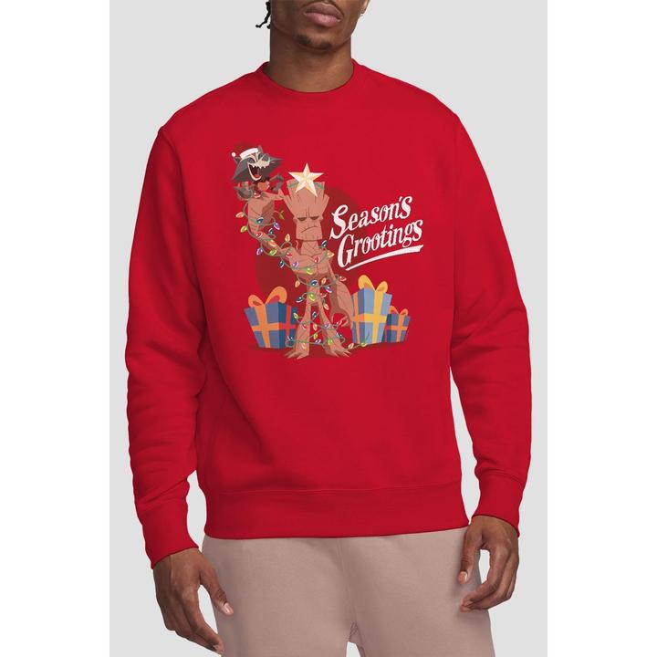 Produktbild Guardians of the Galaxy Seasons Grootings Sweatshirt (L)
