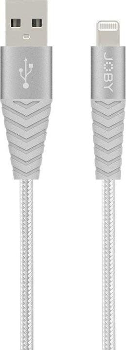 Actual product image Joby Lightning Cable 1.2M Silver (1.20 m, USB 2.0, 12 W)