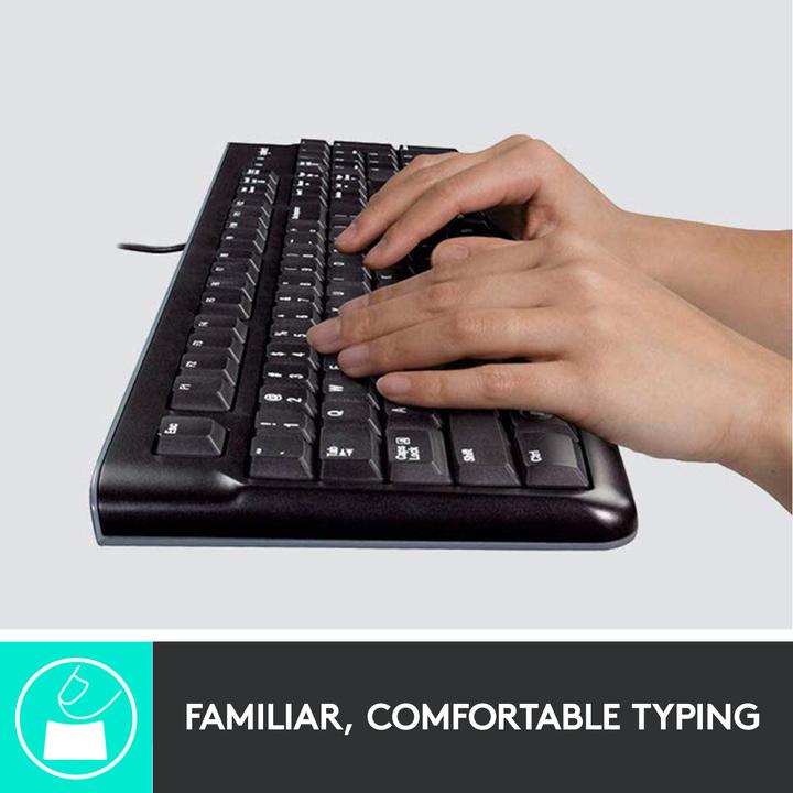 Produktbild Logitech Mk120 (CH, Kabelgebunden)