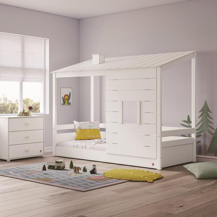 Immagine prodotto Cilek Letto Montes White House con tetto (90 x 200 cm)