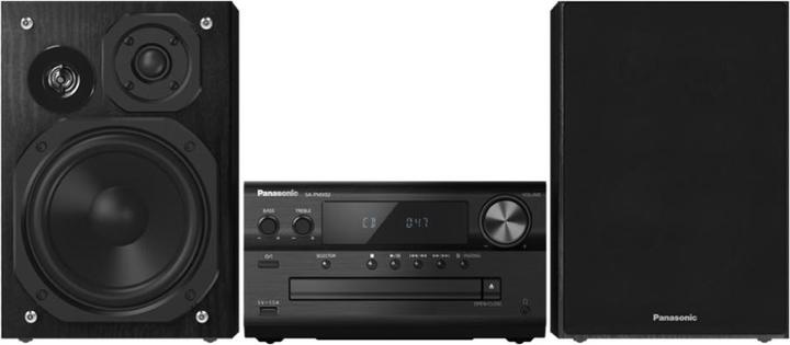 Immagine prodotto Panasonic SC-PMX92 Sistema Home Audio Mini (Bluetooth, WiFi, Airplay, Lettore CD, 1x 120 W)