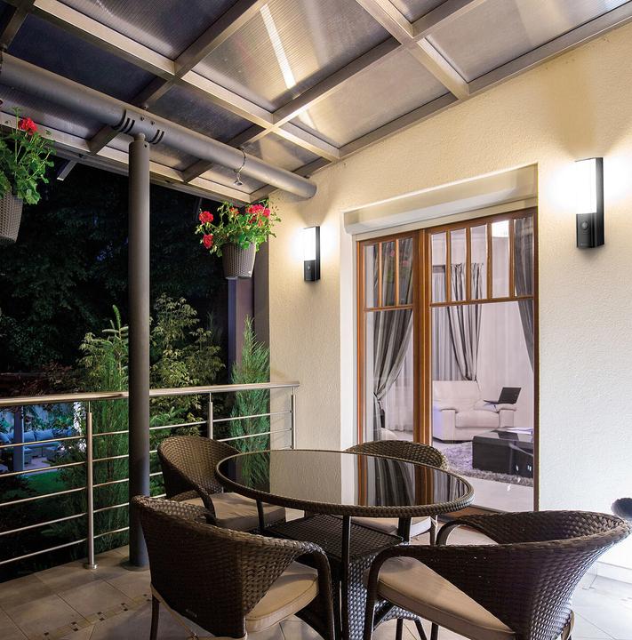 Immagine prodotto VisorTech Lampada da parete per esterni a LED (1000 lm, IP65)
