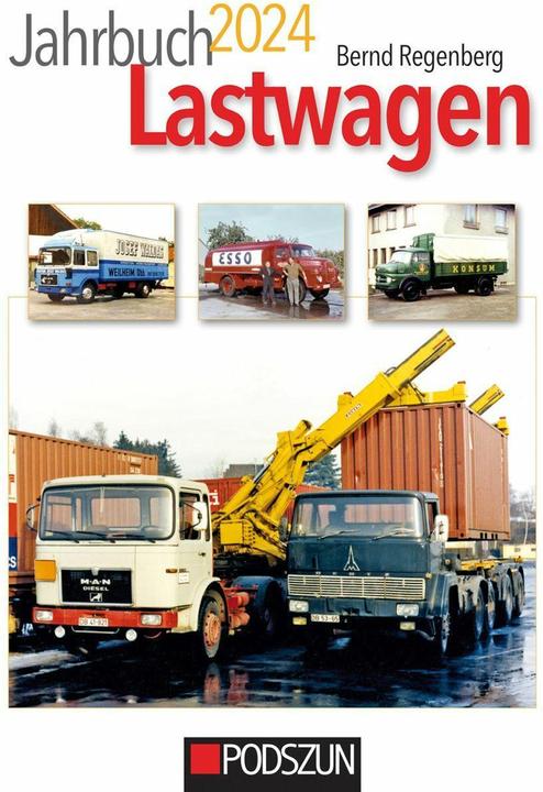 Immagine prodotto Jahrbuch Lastwagen 2024 (Tedesco, Bernd Regenberg, 2023)