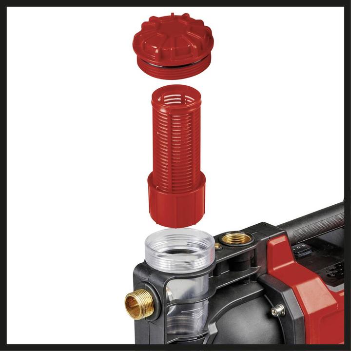 Actual product image Einhell AQUINNA 18/28 F LED battery garden pump (Garden pump)