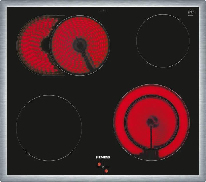 Actual product image Siemens Built-in cooker set, EA64RGNA1E + HE213BBS3, built-in cooker, electric hob, EQ211KB11