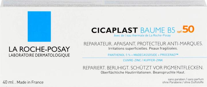 Actual product image La Roche Posay Cicaplast Baume (Suntan cream, SPF 50, 40 ml, 60 g)