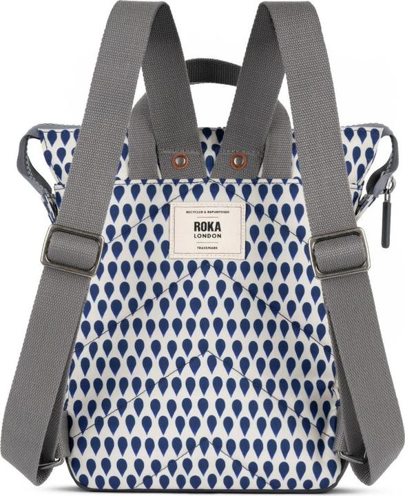 Actual product image Roka London Bantry B Denim Rain Recycled Canvas Small (7 l)