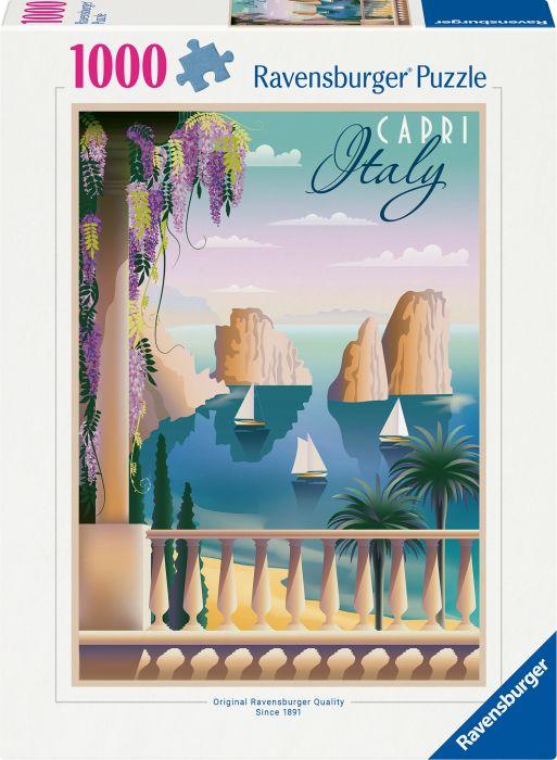 Actual product image Ravensburger Postcard from Capri (1000 pieces)