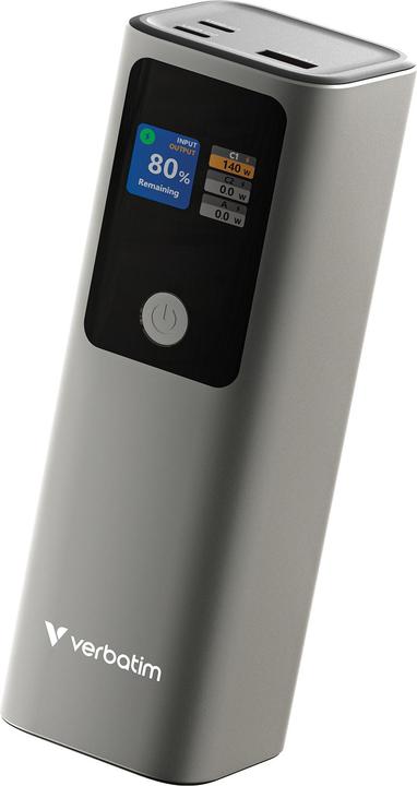 Image du produit Verbatim CnGo Power Bank 27000mAh 183W (27000 mAh, 183 W, 99.90 Wh)