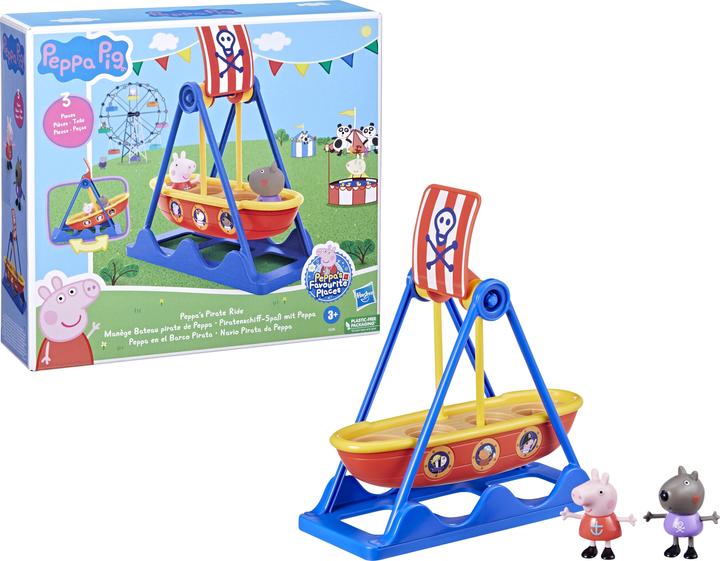 Image du produit Hasbro Le plaisir d'un bateau pirate avec Peppa