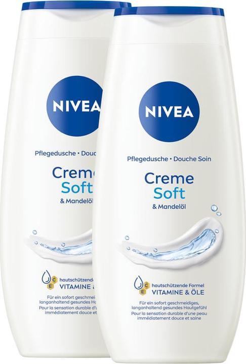 Produktbild NIVEA Pflegedusche Creme Soft DUO (500 ml)