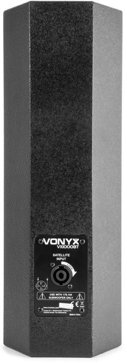 Image du produit Vonyx Système de sonorisation VX1000BT (Actif, 1x 1000 W)