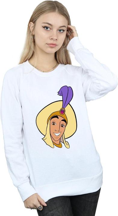 Immagine prodotto Disney Aladdin Prince Ali Face Felpa Donna (S)