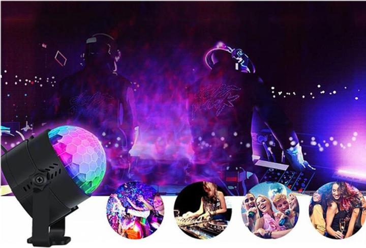 Immagine prodotto Esmée Soundgesteuerte LED Discokugel Multicolor Partylicht (7 cm)