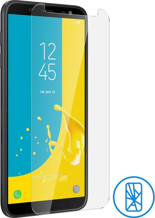 Image du produit Avizar Film clair comme du cristal, protection d'écran en verre (1 pièce(s), Samsung Galaxy J6)