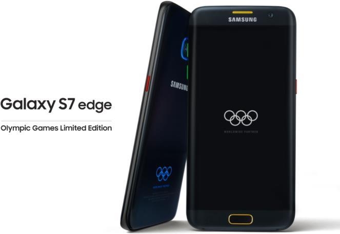 Produktbild Samsung Galaxy S7 Edge Olympic Games Limited Edition (32 GB, Black Onyx, Black, 5.50", 12 Mpx, 4G)