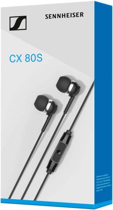 Immagine prodotto Sennheiser CX 80S (Nessuna soppressione del rumore, Cablato)