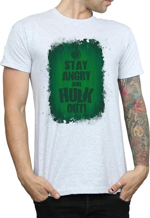 Produktbild Hulk Bleib wütend TShirt (M)