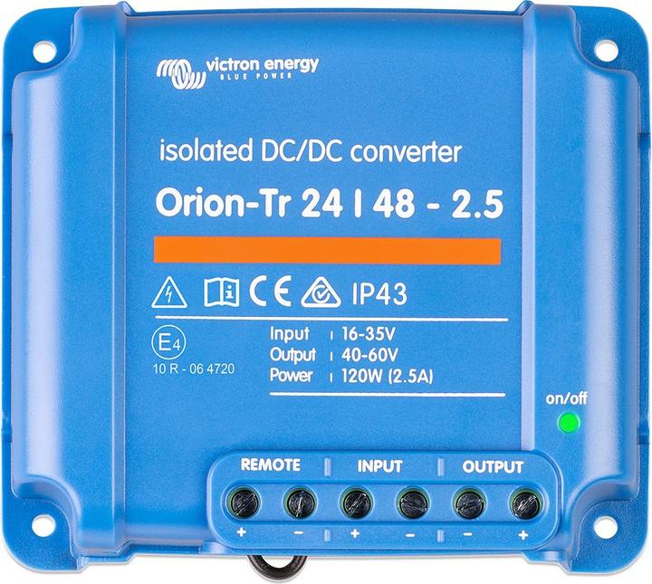 Image du produit Victron Energy Orion-Tr 24/48-2,5A (120W) - isolé