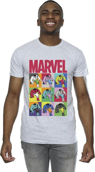 Actual product image Mens Hulk Pop Art T-Shirt (S)