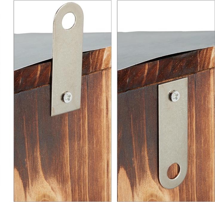 Actual product image Relaxdays Squirrel Feeder with Roof