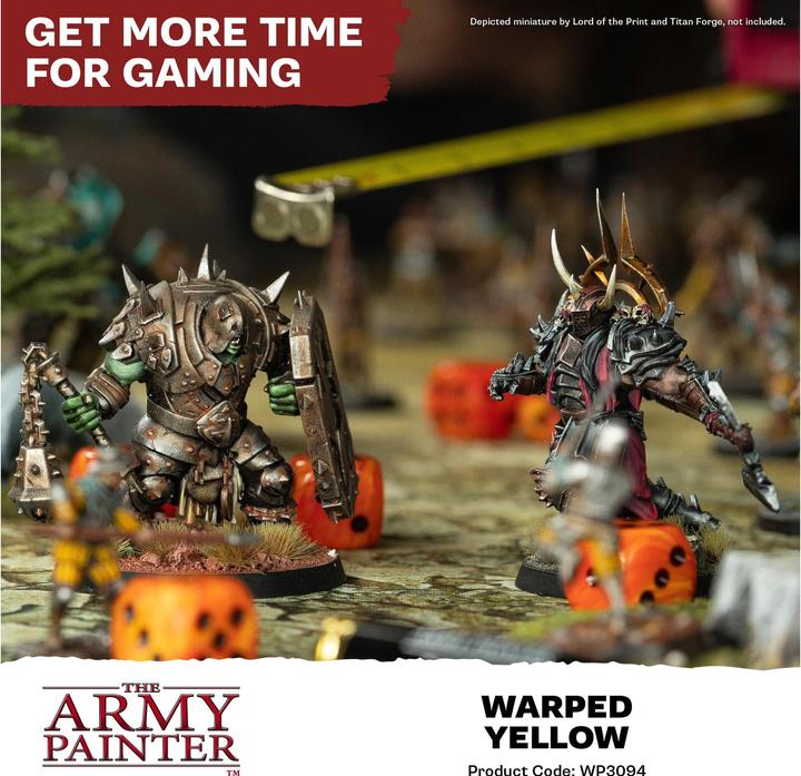 Produktbild The Army Painter Farbe Warpaints Fanatic: Warped Yellow 18 ml
