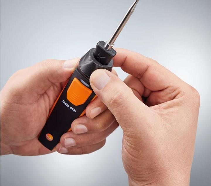 Productafbeelding Testo Temperatuursensor 20 tot +50 °C met Bluetooth® verbinding met telefoons, dompel- / inbrengsensor (Thermometer)