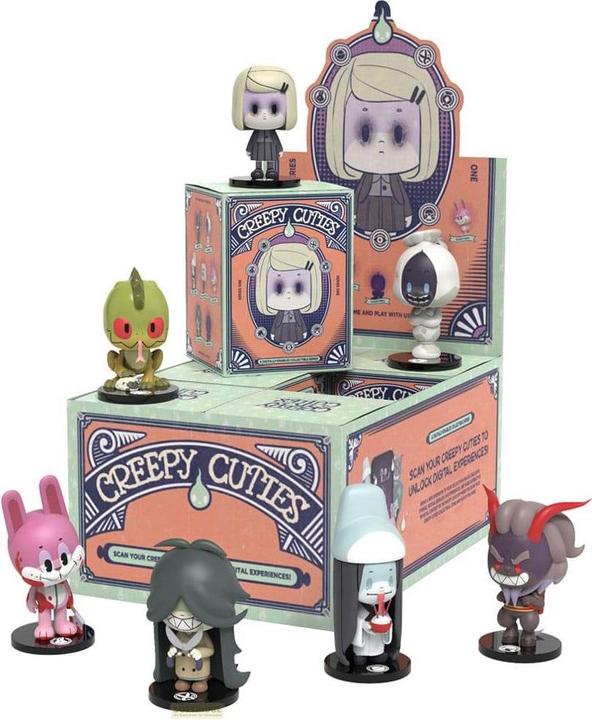 Immagine prodotto Mighty Jaxx Personaggio originale présentoir Blind Box Creepy Cuties Serie 1 (6)