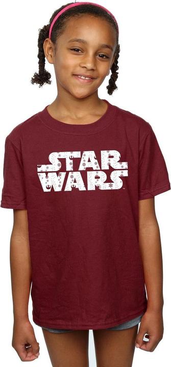 Image du produit Star Wars - T-shirt CHRISTMAS LOGO - Fille (140, 146)