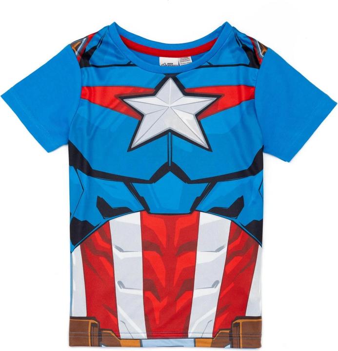 Produktbild Captain America Schlafanzug mit Shorts Jungen (122)