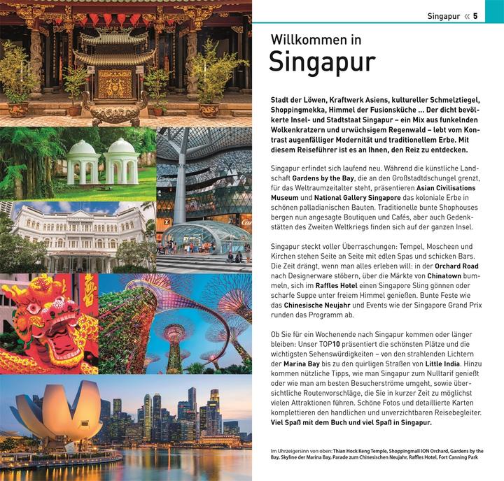 Produktbild TOP10 Reiseführer Singapur (Deutsch, DK Verlag Reise, 2023)
