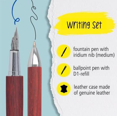 Immagine prodotto Online STILE NATURA - Penna stilografica (Palissandro, 1 x)