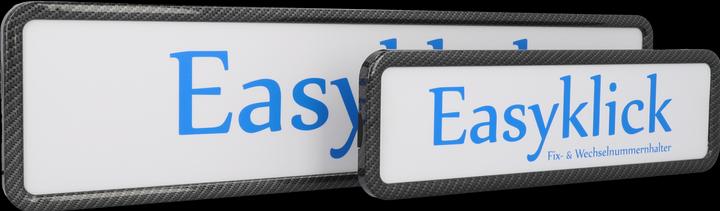 Produktbild Easyklick Kennzeichenhalter (Front + Heck, Langformat)