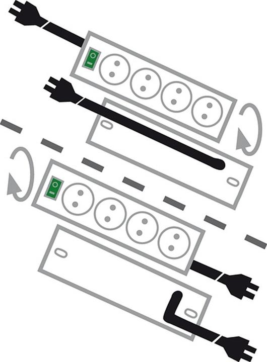 Actual product image Brennenstuhl Primera-Tec Comfort Switch Plus (7 x, CEE 7/3, 2 m)