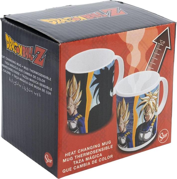 Productafbeelding Stor DRAGON BALL Z - Vegeta & Goku - Mug Thermoréactif - 325ml (325 ml, 1 x)
