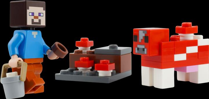 Actual product image LEGO Minecraft Mini-Set Nether Hero mit Strider - NEU! Menge 1x