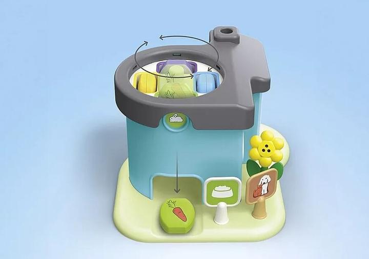 Actual product image Playmobil Pet boarding with food dispenser (71690, Playmobil 1.2.3)