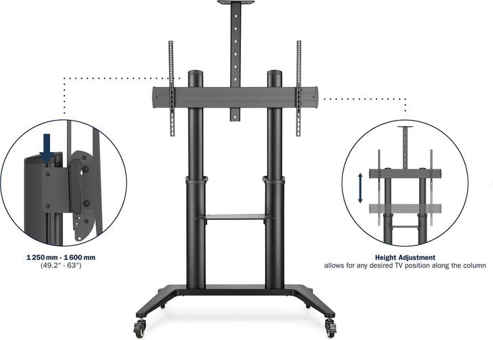 Immagine prodotto Digitus DA-90452 (Universale, 120", 140 kg)