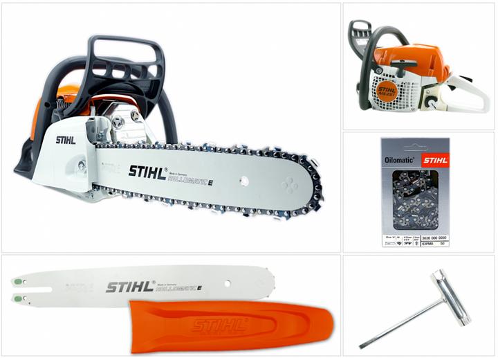 Produktbild Stihl MS 251 Kettensäge / Motorsäge mit 35 cm Schnittlänge + 1,3 mm Kette (Benzin Kettensäge)