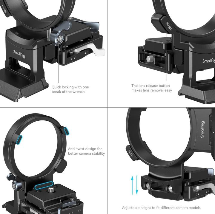 Immagine prodotto SmallRig Kit piastra di montaggio orizzontale-verticale ruotabile per la serie FX di Sony