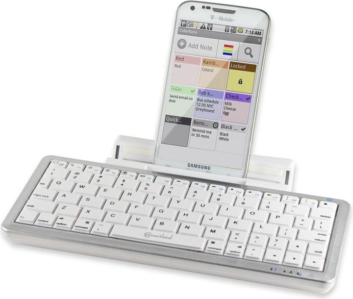 Produktbild Connectland Clavier Azerty Bluetooth pour tablettes KW427 -