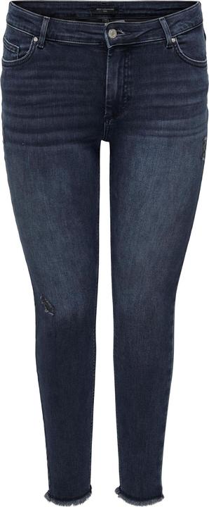 Only CARWILLY LIFE REG SK ANK RAW Skinny Fit Jeans
