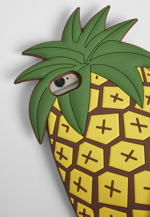 Actual product image Mister Tee Phonecase Pineapple iPhone 7/8, SE (Apple iPhone 8, Apple iPhone 7)
